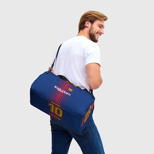 Спортивная сумка FCB: Лионель Месси / 3D-принт – фото 3