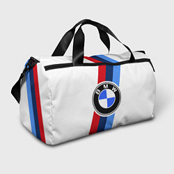Сумки спортивные BMW M: White Sport, цвет: 3D-принт
