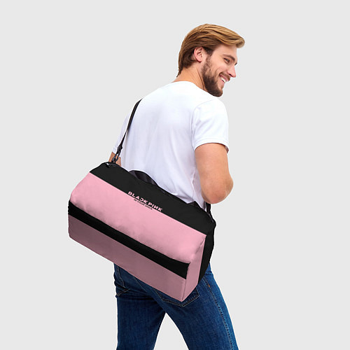 Спортивная сумка Black Pink: In Your Area / 3D-принт – фото 3