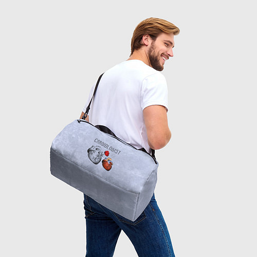 Спортивная сумка Cardiologist / 3D-принт – фото 3