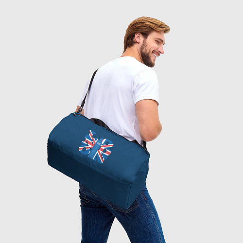 Спортивная сумка London: Great Britain / 3D-принт – фото 3
