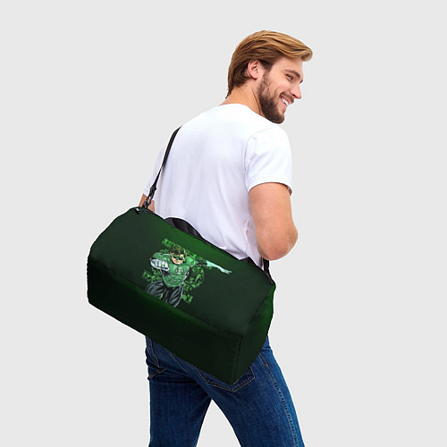 Спортивная сумка Green Lantern / 3D-принт – фото 3