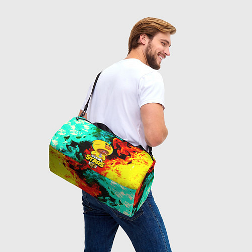 Спортивная сумка Brawl Stars SALLY LEON / 3D-принт – фото 3