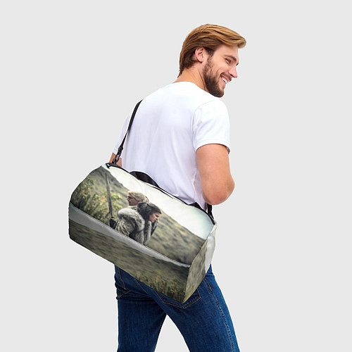 Спортивная сумка Ведьмак / 3D-принт – фото 3