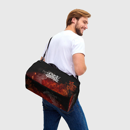 Спортивная сумка Ozzy Osbourne / 3D-принт – фото 3