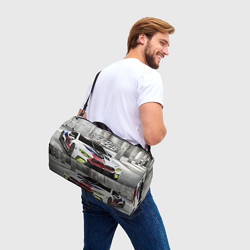 Спортивная сумка Need for Speed / 3D-принт – фото 3