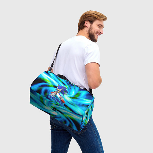 Спортивная сумка Sonic / 3D-принт – фото 3