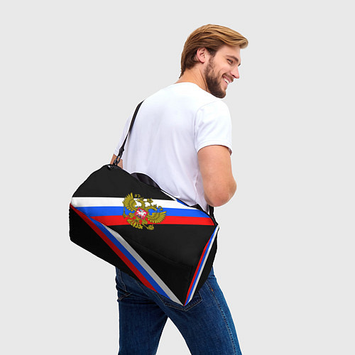 Спортивная сумка РОССИЯ / 3D-принт – фото 3