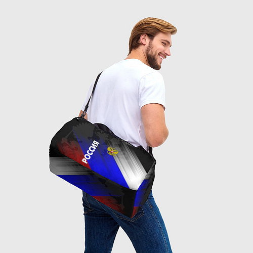 Спортивная сумка РОССИЯ / 3D-принт – фото 3