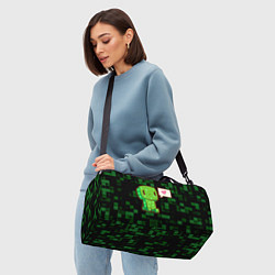 Сумки спортивные Minecraft Creeper, цвет: 3D-принт — фото 2