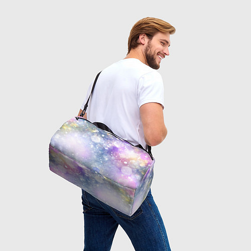 Спортивная сумка Звездное небо / 3D-принт – фото 3