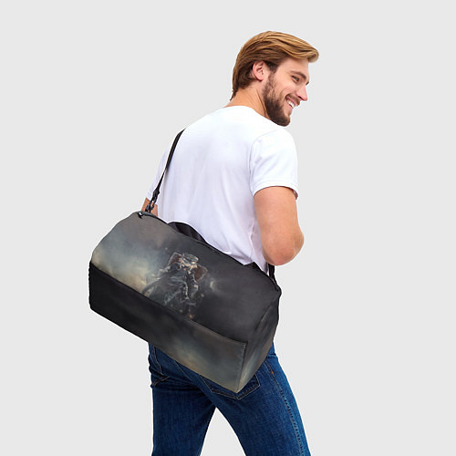 Спортивная сумка Devil of the Rhine / 3D-принт – фото 3