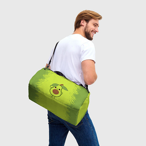 Спортивная сумка Авокадо / 3D-принт – фото 3