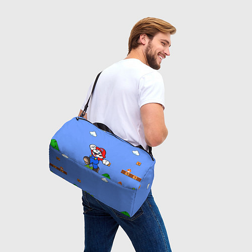 Спортивная сумка Mario / 3D-принт – фото 3