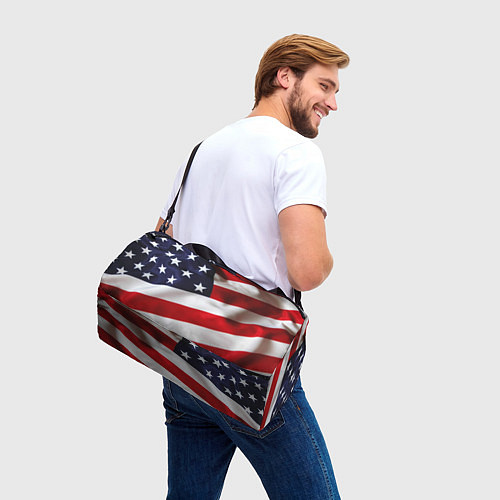 Спортивная сумка США USA / 3D-принт – фото 3