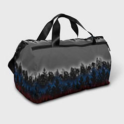 Сумки спортивные Флаг из леса, цвет: 3D-принт