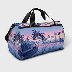 Сумки спортивные Тихая заводь, цвет: 3D-принт