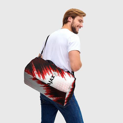 Спортивная сумка FC AJAX AMSTERDAM ФК АЯКС / 3D-принт – фото 3