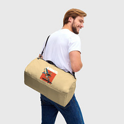 Сумки спортивные Челюсти, цвет: 3D-принт — фото 2