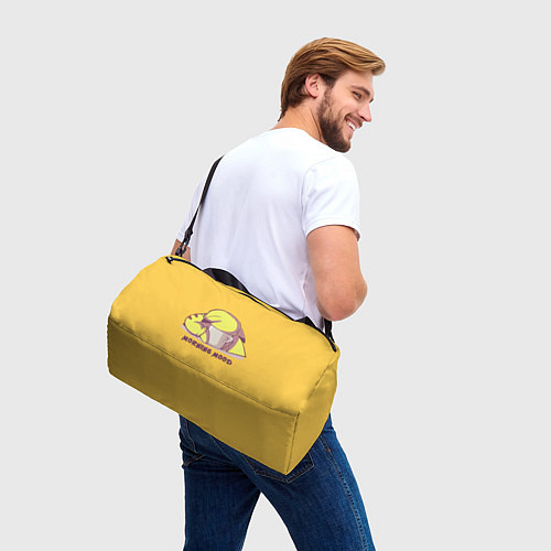 Спортивная сумка Pikachu morning mood / 3D-принт – фото 3