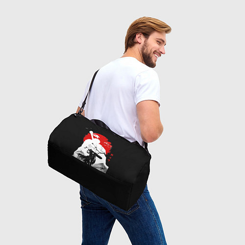 Спортивная сумка Берсерк силуэт Гатса / 3D-принт – фото 3