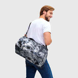 Сумки спортивные Графика дыма, цвет: 3D-принт — фото 2