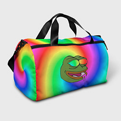 Сумки спортивные Pepe rainbow, цвет: 3D-принт