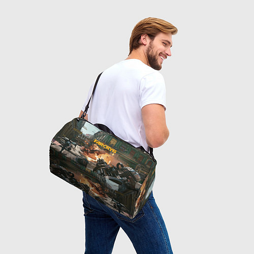 Спортивная сумка Far Cry 6 gameplay art / 3D-принт – фото 3