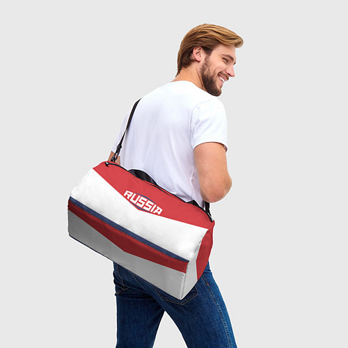 Спортивная сумка Russia / 3D-принт – фото 3