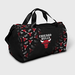 Сумки спортивные ЧИКАГО БУЛЛС БЫКИ CHICAGO BULLS, цвет: 3D-принт