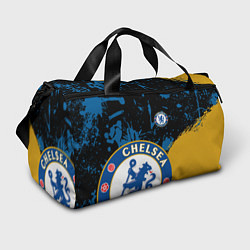 Сумки спортивные ЧЕЛСИ CHELSEA GOLDEN LOGO, цвет: 3D-принт