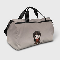 Сумки спортивные Грустная девочка хнычет, цвет: 3D-принт