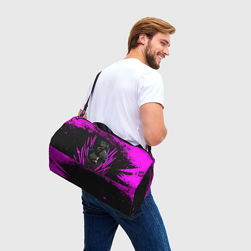 Спортивная сумка Pink Jinx / 3D-принт – фото 3