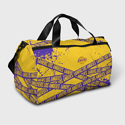 Сумки спортивные LAKERS SPORT LINE STYLE NBA, цвет: 3D-принт