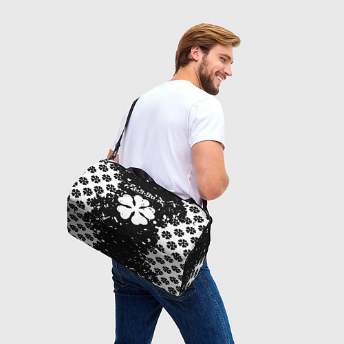 Спортивная сумка Чёрный клевер манга / 3D-принт – фото 3
