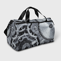 Сумки спортивные Стальные шестерёнки, цвет: 3D-принт