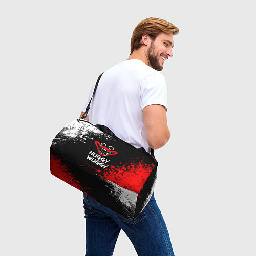 Спортивная сумка Хагги Вагги Брызги / 3D-принт – фото 3