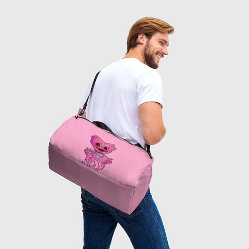 Спортивная сумка Pink Kissy Missy / 3D-принт – фото 3