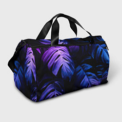 Сумки спортивные НЕОНОВЫЕ ПАПОРОТНИКИ, цвет: 3D-принт