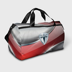 Сумки спортивные Tesla - Logo Style, цвет: 3D-принт