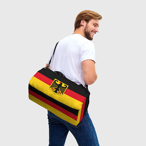 Спортивная сумка Германия - Germany / 3D-принт – фото 3