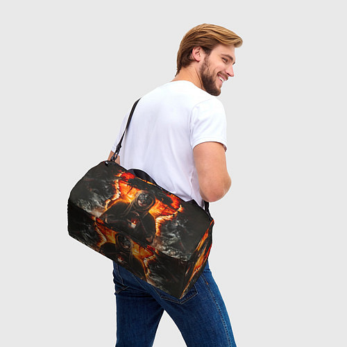 Спортивная сумка FIRE KEEPER Dark SOULS III Дарк соулс / 3D-принт – фото 3