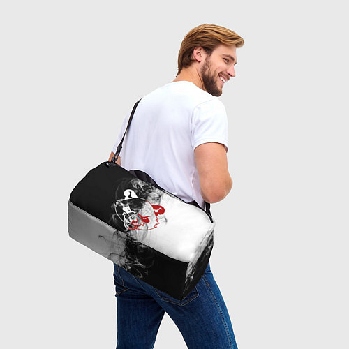 Спортивная сумка Злой панда DR / 3D-принт – фото 3