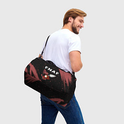 Сумки спортивные FIVE NIGHTS AT FREDDYS - ФОКСИ Краска, цвет: 3D-принт — фото 2