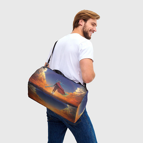 Спортивная сумка Босс Провидец / 3D-принт – фото 3