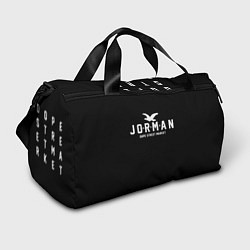 Сумки спортивные Узор Black Jorman Air Dope Street Market, цвет: 3D-принт