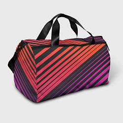 Спортивная сумка Линии градиентGradient Polygon Lines