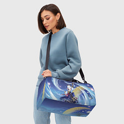 Сумки спортивные Ayaka Genshin Impact, цвет: 3D-принт — фото 2
