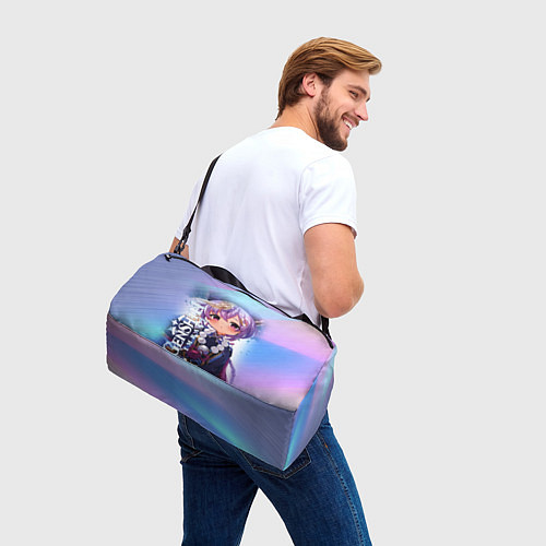 Спортивная сумка Геншин Ци-Ци / 3D-принт – фото 3