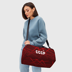 Сумки спортивные СССР КРАСНЫЕ ЛИНИИ, цвет: 3D-принт — фото 2